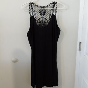 Apt. 9 Black Lace Detail Top